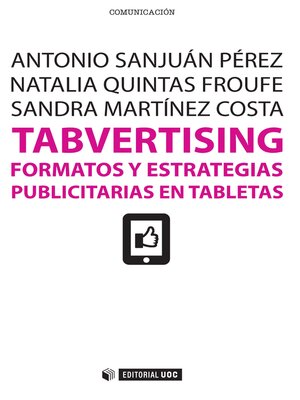 cover image of Tabvertising. Formatos y estrategias publicitarias en tabletas